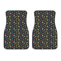 Video Game Gadgets Pattern Print Front Car Floor Mats