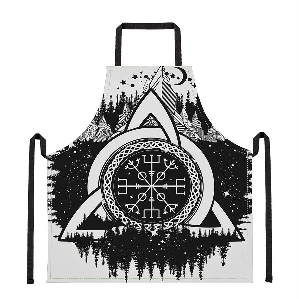 Viking Celtic Trinity Knot Print Apron