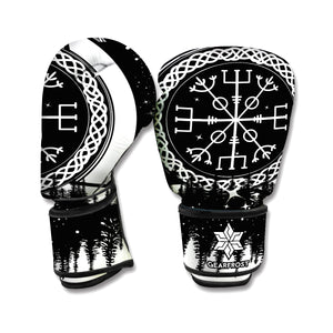 Viking Celtic Trinity Knot Print Boxing Gloves