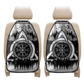Viking Celtic Trinity Knot Print Car Seat Organizers