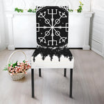 Viking Celtic Trinity Knot Print Dining Chair Slipcover