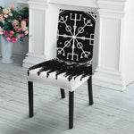 Viking Celtic Trinity Knot Print Dining Chair Slipcover