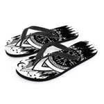 Viking Celtic Trinity Knot Print Flip Flops