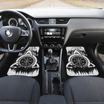 Viking Celtic Trinity Knot Print Front Car Floor Mats