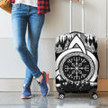 Viking Celtic Trinity Knot Print Luggage Cover
