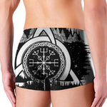 Viking Celtic Trinity Knot Print Men's Boxer Briefs