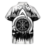 Viking Celtic Trinity Knot Print Men's Short Sleeve Shirt