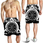 Viking Celtic Trinity Knot Print Men's Shorts