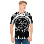 Viking Celtic Trinity Knot Print Men's T-Shirt