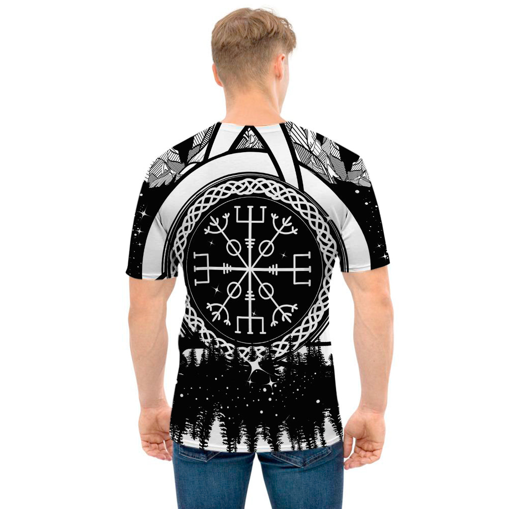 Viking Celtic Trinity Knot Print Men's T-Shirt