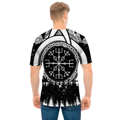 Viking Celtic Trinity Knot Print Men's T-Shirt