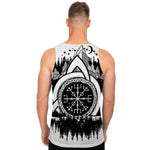 Viking Celtic Trinity Knot Print Men's Tank Top