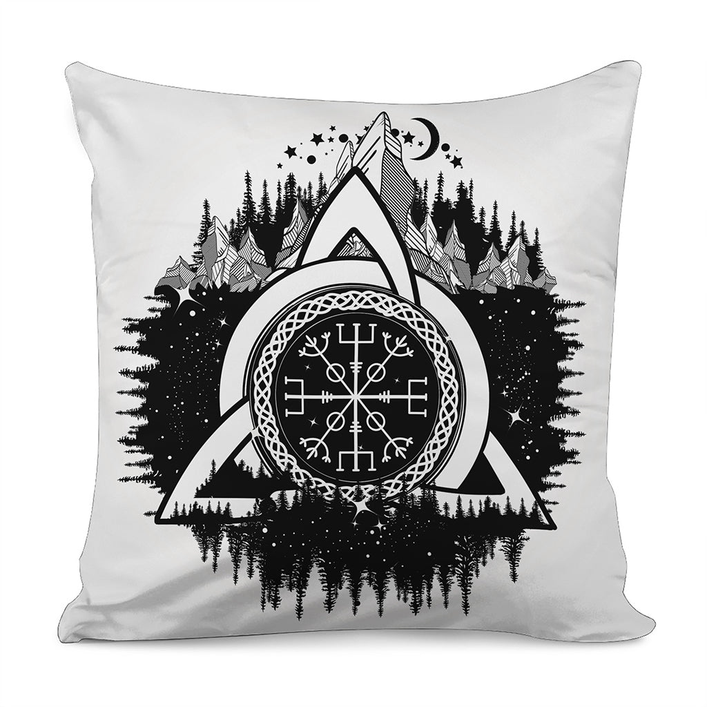 Viking Celtic Trinity Knot Print Pillow Cover