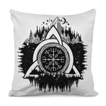 Viking Celtic Trinity Knot Print Pillow Cover