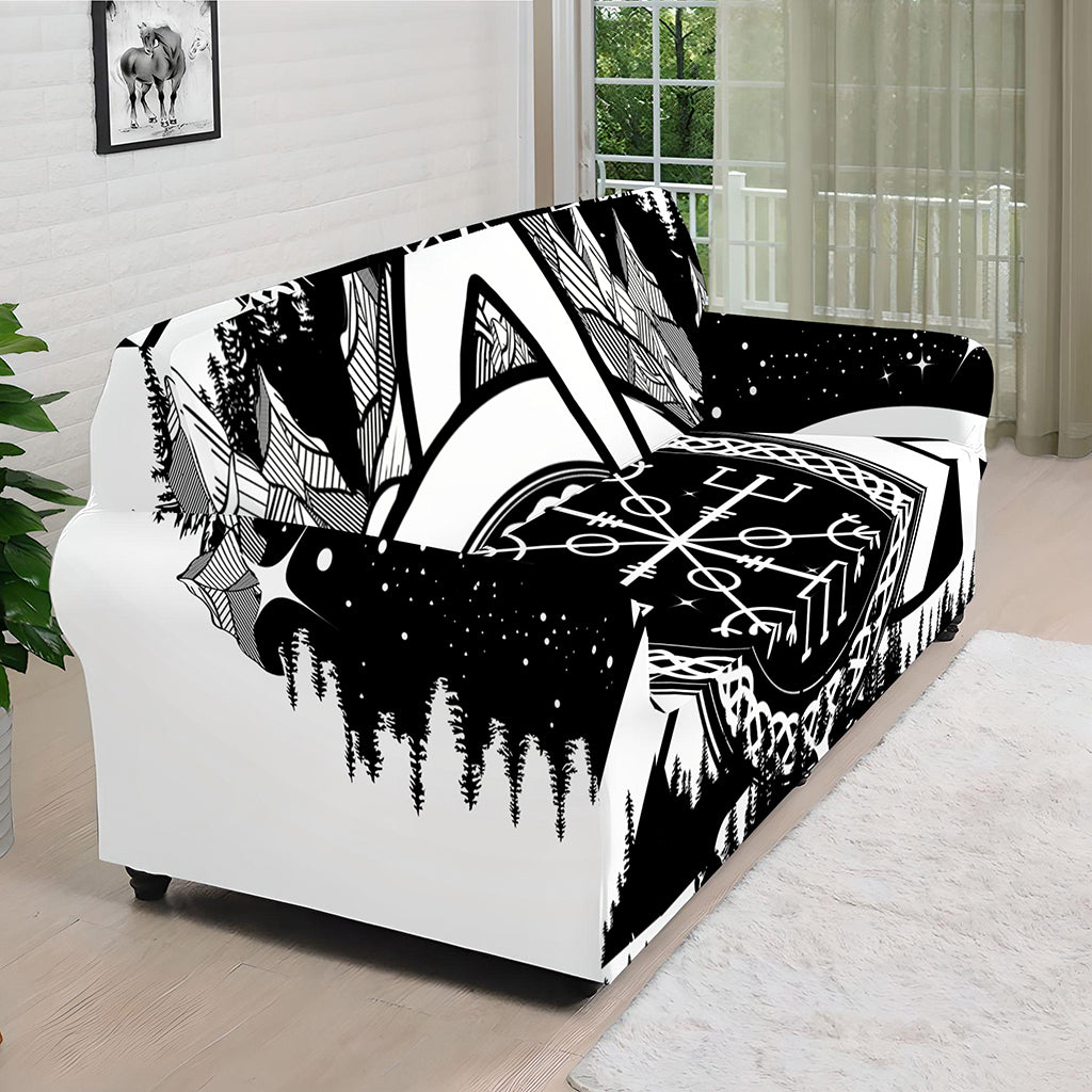 Viking Celtic Trinity Knot Print Sofa Cover