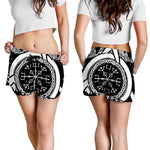 Viking Celtic Trinity Knot Print Women's Shorts