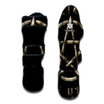 Viking Nordic Runes Pentagram Print Muay Thai Shin Guard