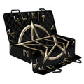 Viking Nordic Runes Pentagram Print Pet Car Back Seat Cover