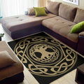 Viking Tree Of Life Print Floor Mat