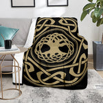 Viking Tree Of Life Print Blanket