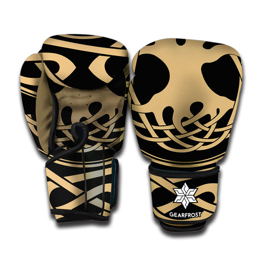 Viking Tree Of Life Print Boxing Gloves