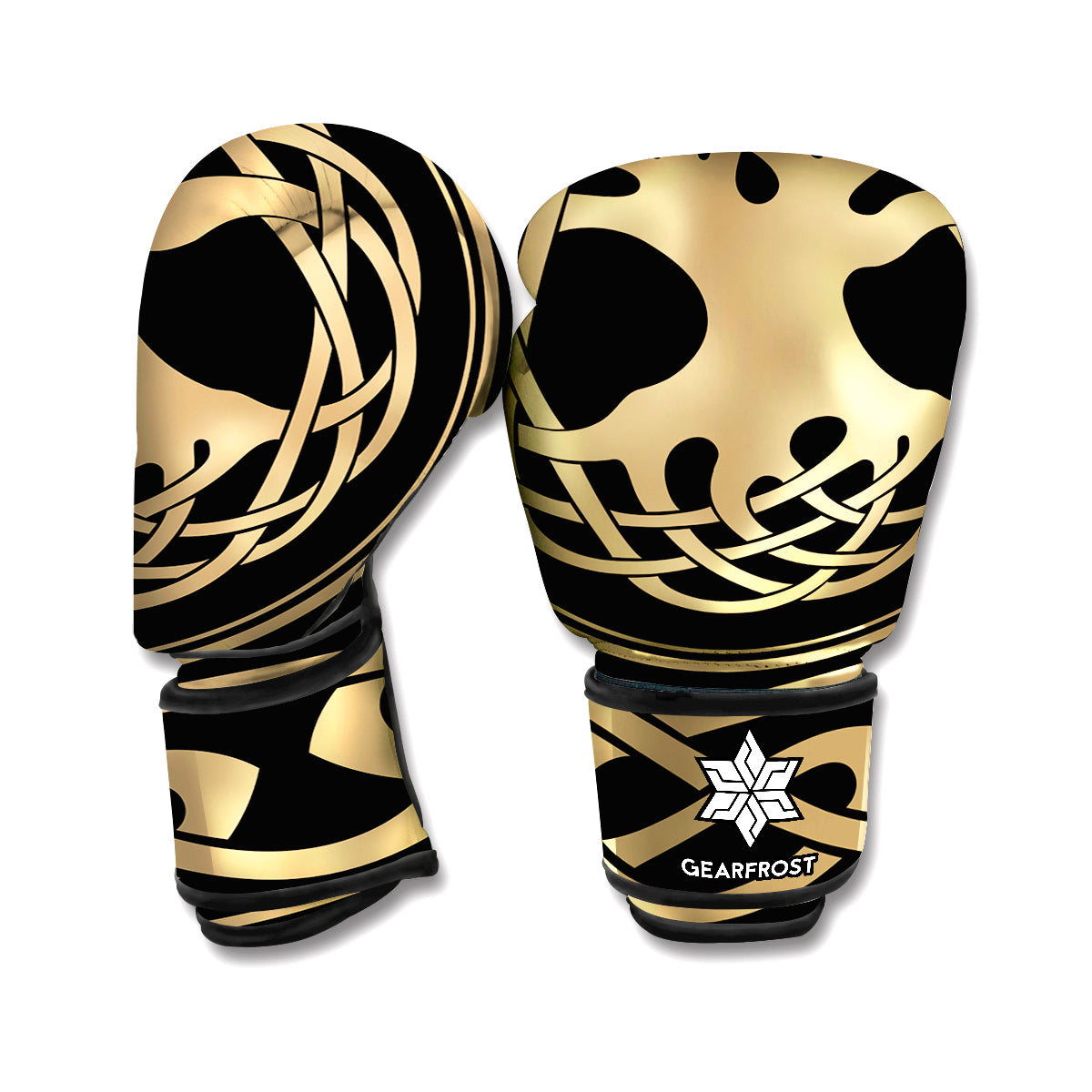Viking Tree Of Life Print Boxing Gloves