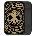 Viking Tree Of Life Print Car Center Console Cover