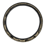 Viking Tree Of Life Print Car Steering Wheel Cover