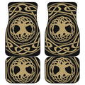 Viking Tree Of Life Print Front and Back Car Floor Mats