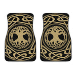 Viking Tree Of Life Print Front Car Floor Mats
