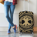 Viking Tree Of Life Print Luggage Cover