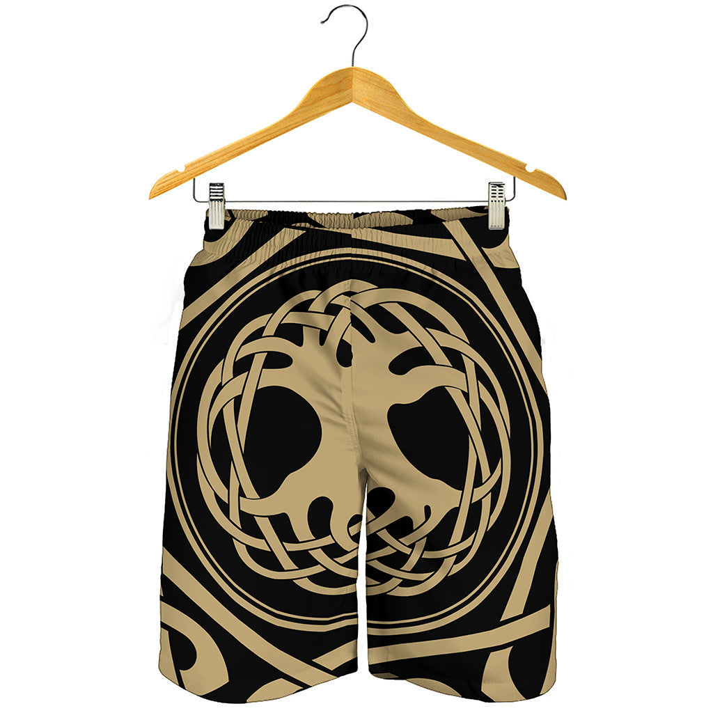 Viking Tree Of Life Print Men's Shorts