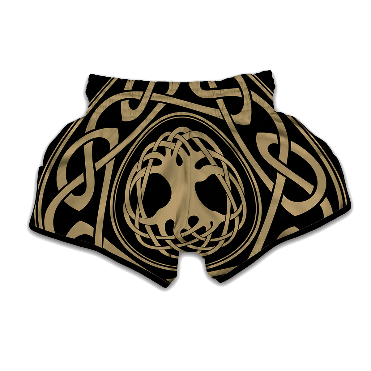 Viking Tree Of Life Print Muay Thai Boxing Shorts