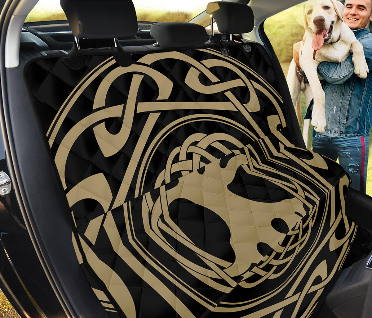 Viking Tree Of Life Print Pet Car Back Seat Cover