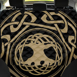 Viking Tree Of Life Print Pet Car Back Seat Cover