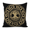 Viking Tree Of Life Print Pillow Cover