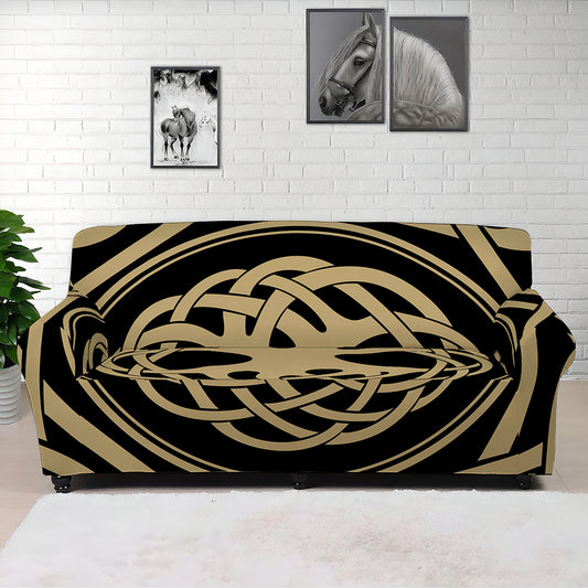 Viking Tree Of Life Print Sofa Cover