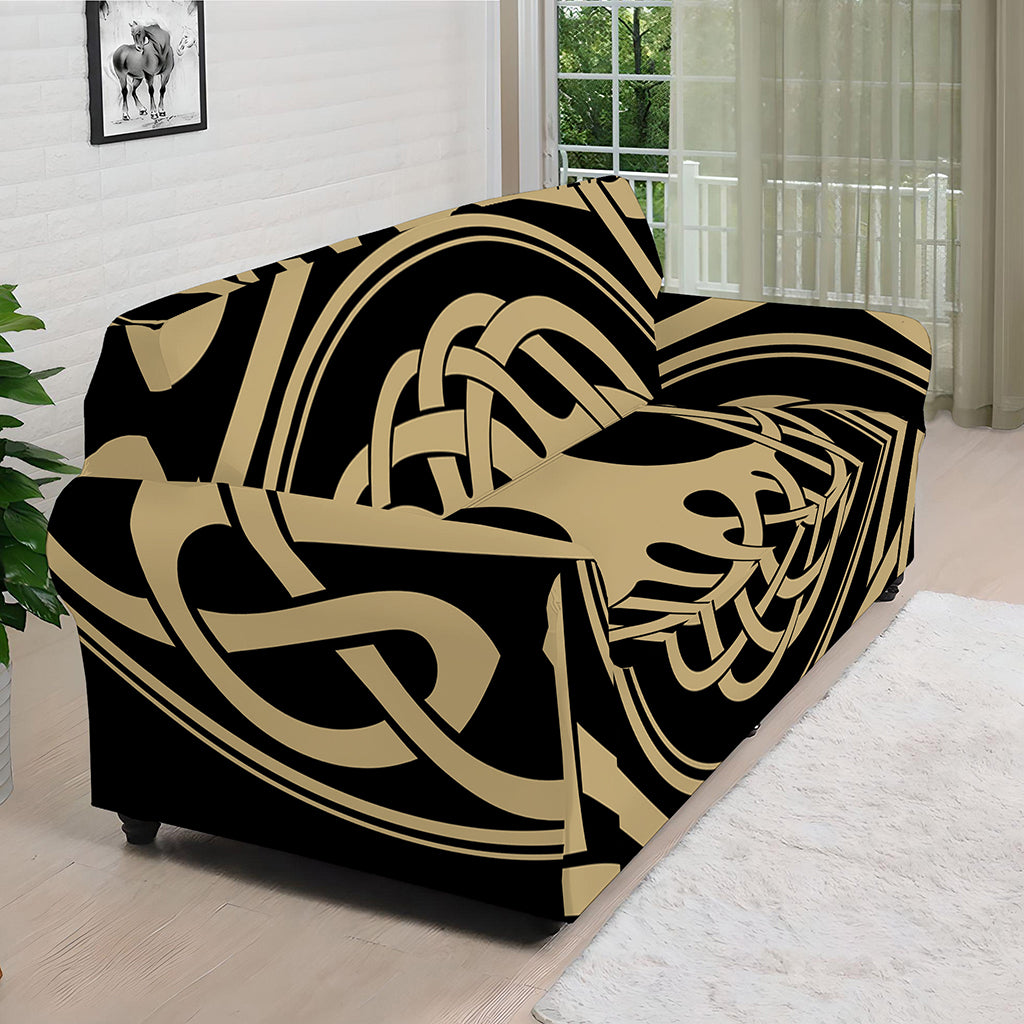 Viking Tree Of Life Print Sofa Cover