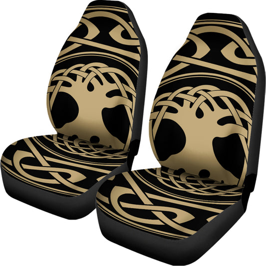 Viking Tree Of Life Print Universal Fit Car Seat Covers