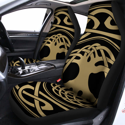 Viking Tree Of Life Print Universal Fit Car Seat Covers
