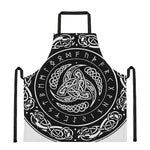 Viking Triple Horn Of Odin Print Apron