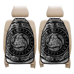 Viking Triple Horn Of Odin Print Car Seat Organizers