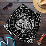 Viking Triple Horn Of Odin Print Men's Shorts