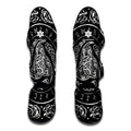 Viking Triple Horn Of Odin Print Muay Thai Shin Guards