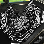 Viking Triple Horn Of Odin Print Pet Car Back Seat Cover
