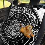 Viking Triple Horn Of Odin Print Pet Car Back Seat Cover