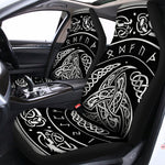 Viking Triple Horn Of Odin Print Universal Fit Car Seat Covers