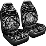 Viking Triple Horn Of Odin Print Universal Fit Car Seat Covers