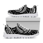 Viking Triple Horn Of Odin Print White Sneakers