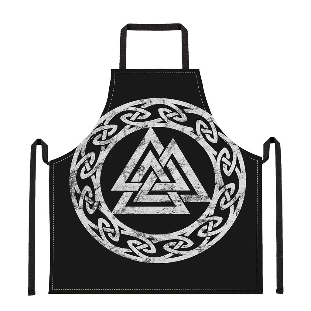 Viking Valhalla Symbol Print Apron